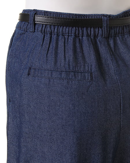 INGNI（イング） ベルト付ガウチョ／パンツ ｲﾝﾃﾞｨｺﾞ