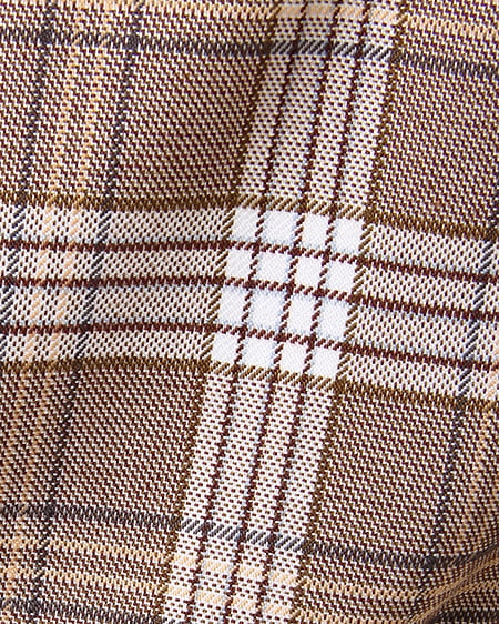 INGNI(イング) 共ベルト付チェック柄ナロー/スカートB ベージュ/チェック