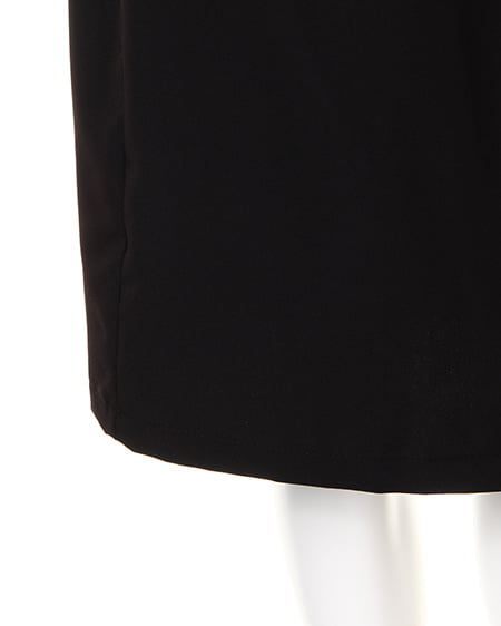 INGNI（イング） 共ベルト付ナロースカート ｸﾛ