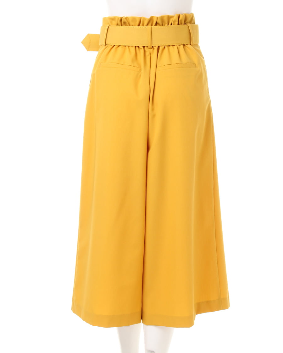 ベルト付ツイルガウチョ／パンツ｜INGNI(イング) 公式通販