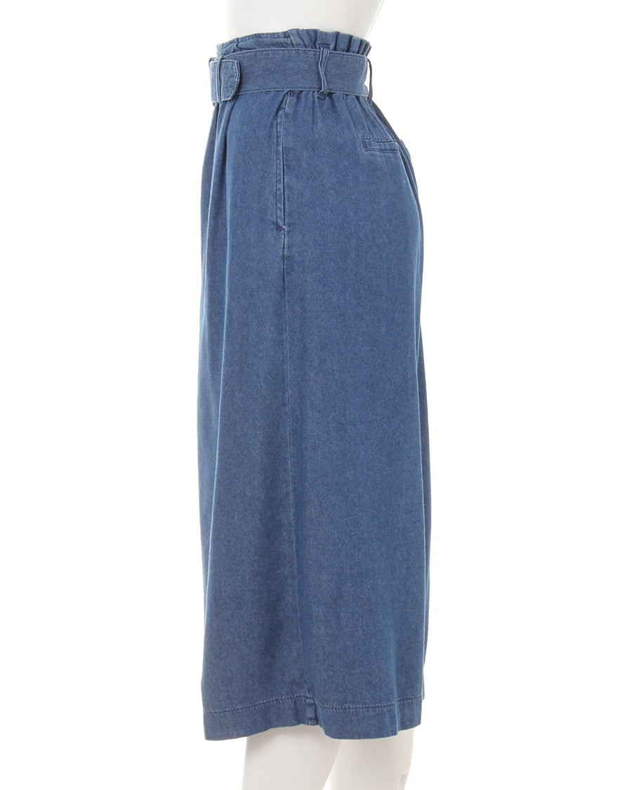 ベルト付ツイルガウチョ／パンツ｜INGNI(イング) 公式通販｜INGNI STORE