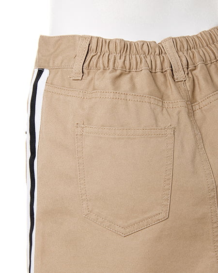 INGNI（イング） サイドライン台形スカート ﾍﾞｰｼﾞｭ