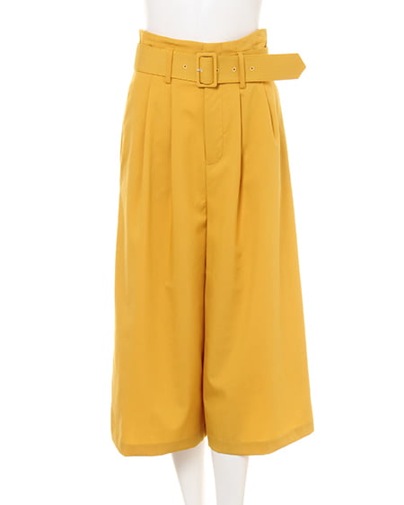 INGNI（イング） ガウチョ／パンツ・ベルト付 ﾏｽﾀｰﾄﾞ