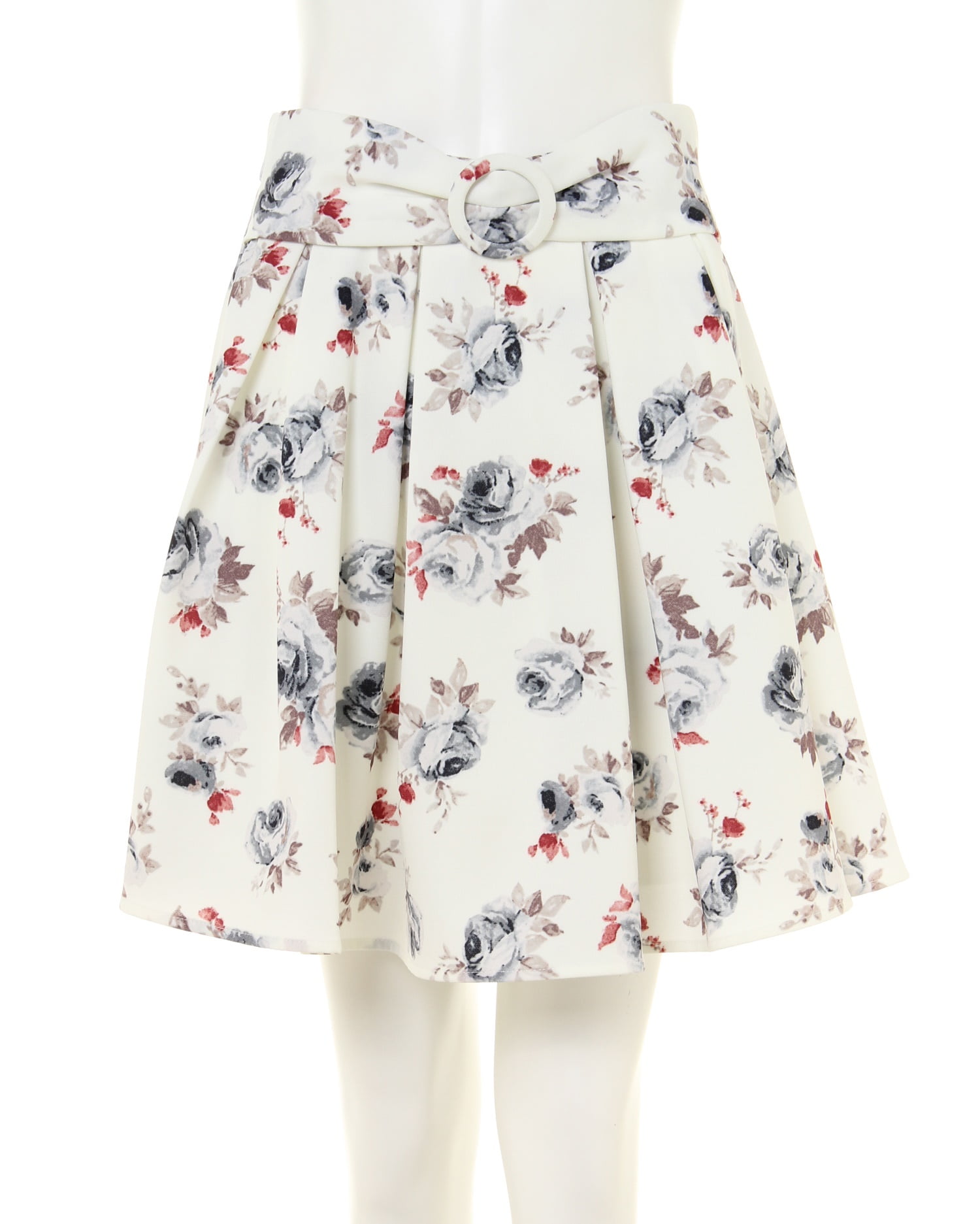 René ルネ　花柄フレアスカート 34 白 René ルネ 花柄フレアスカート 34 白 楽天市場】rene ルネ