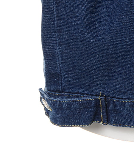 INGNI（イング） 後ろボタン抜き襟Gジャン ﾌﾞﾙｰ