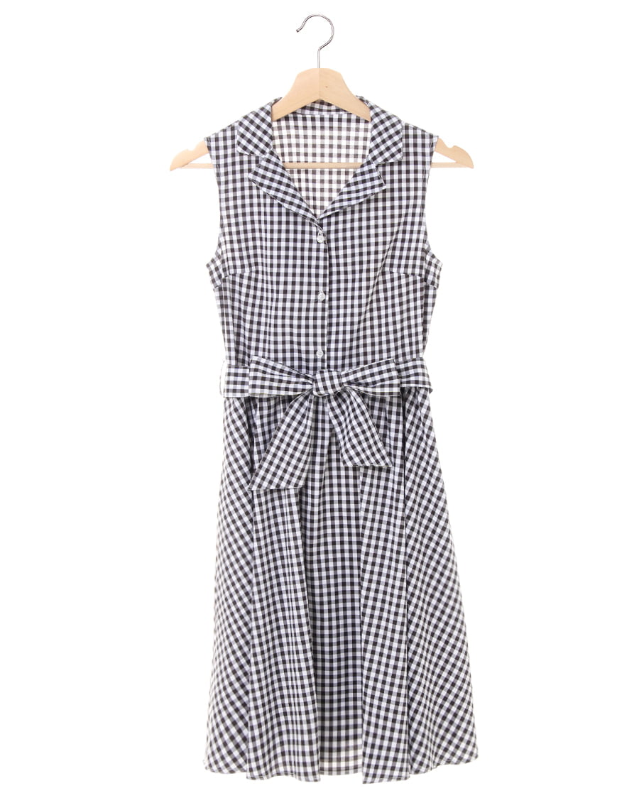 新品未使用 GUPTIHA リネン混 フリルシャツワンピース シェル釦 バッグ付 zinnira-0.jpg