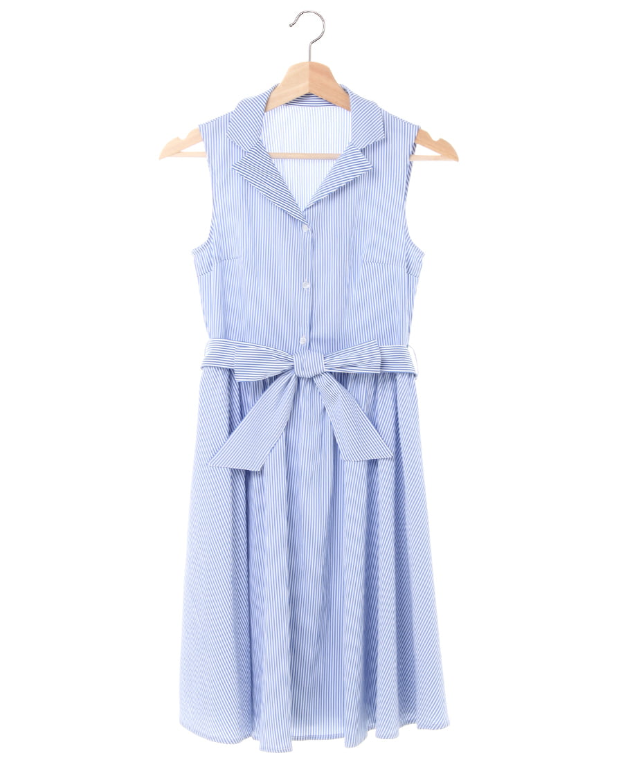 新品未使用 GUPTIHA リネン混 フリルシャツワンピース シェル釦 バッグ付 新品未使用 GUPTIHA リネン混 フリルシャツワンピース シェル釦 バッグ