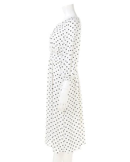 INGNI（イング） 柄ロング／ワンピース ｵﾌﾎﾜｲﾄ/ﾐｽﾞﾀﾏ