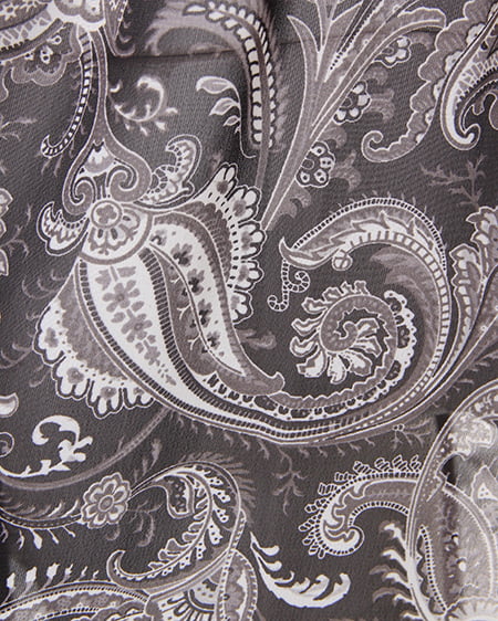 INGNI（イング） ペイズリー柄ガウン ｸﾛ