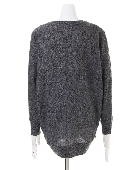 INGNI(イング) カシミヤタッチドルマン/A クロ/モク