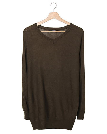 INGNI(イング) カシミヤタッチドルマン／A カーキ