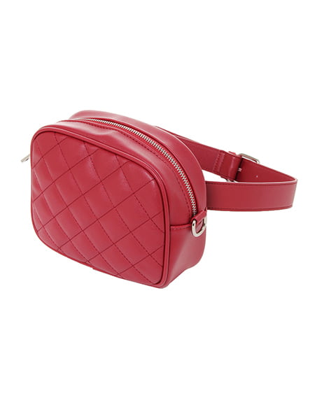 INGNI（イング） 3WAYキルティングウエストポーチ ｱｶ