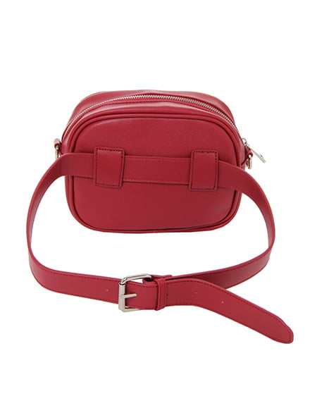 INGNI（イング） 3WAYキルティングウエストポーチ ｱｶ