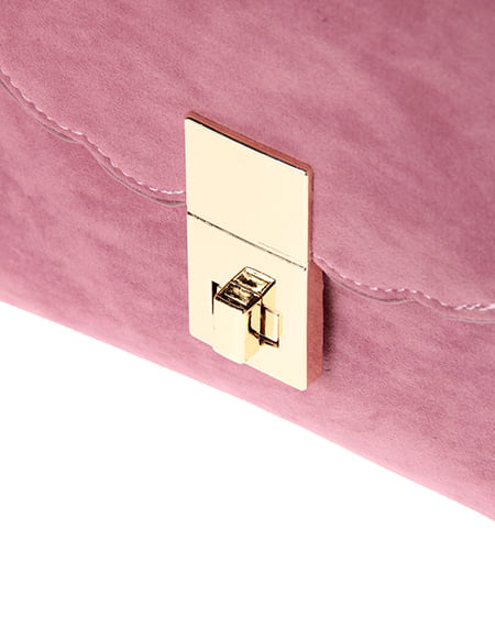 INGNI(イング) スカラップ2WAYバッグ/A ラベンダー