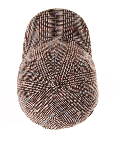 INGNI(イング) グレンチェックCAP ブラウン