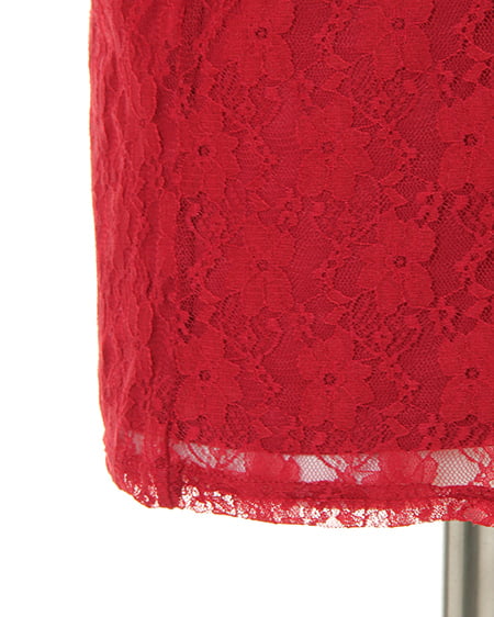 INGNI（イング） フラワーレース／ハイネックトップス長袖 ﾎﾞﾙﾄﾞｰ