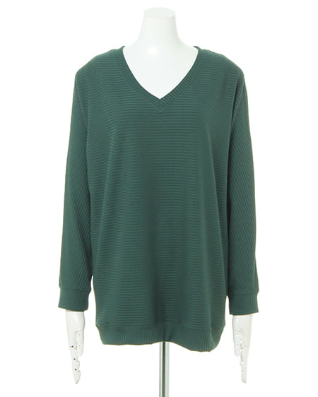 INGNI（イング） カバーリングドルマン長袖 ｸﾞﾘｰﾝ