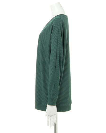 INGNI（イング） カバーリングドルマン長袖 ｸﾞﾘｰﾝ