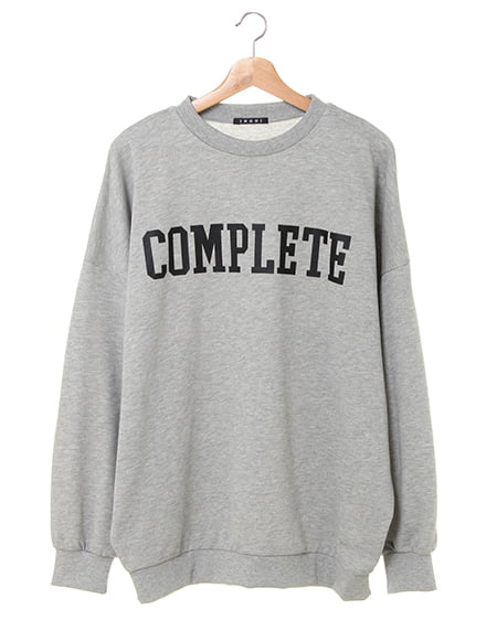 INGNI(イング) ロゴチュニック・トップス グレー