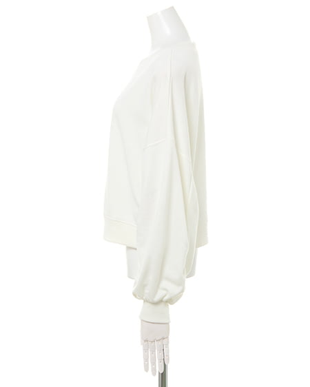 INGNI（イング） ちびロゴスウェットトップス ｵﾌﾎﾜｲﾄ