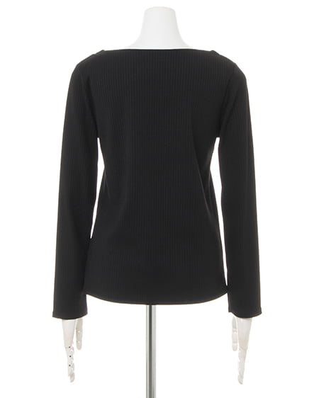 INGNI（イング） ボートネック／トップス ｸﾛ