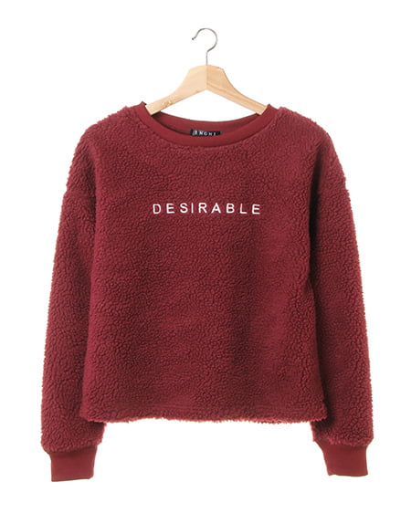 INGNI(イング) ボアプルオーバー ﾎﾞﾙﾄﾞｰ