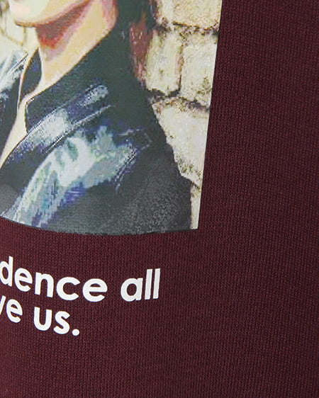 INGNI（イング） フォト転写パーカー ﾎﾞﾙﾄﾞｰ