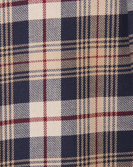 INGNI（イング） チェック柄ロング・シャツ ｺﾝ/ﾁｪｯｸ