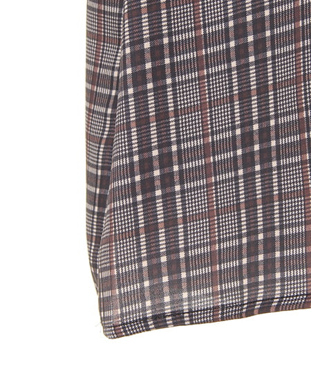 INGNI（イング） グレンチェックハイネック／ブラウス ﾌﾞﾗｳﾝ/ﾁｪｯｸ