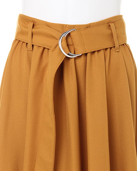 INGNI（イング） Dカンサッシュ付ミディ／スカート ﾏｽﾀｰﾄﾞ