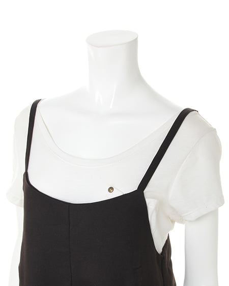 INGNI（イング） ロンパース ｸﾛ