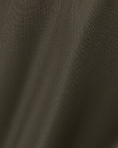 INGNI（イング） エコファーリバーシブルMA-1 ｶｰｷ/ｵﾌﾎﾜｲﾄ