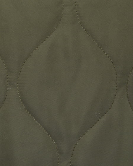 INGNI（イング） ノーカラーキルト×ファーリバーシブルブルゾン ｶｰｷ