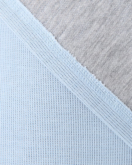 INGNI(イング) フード・コーディガン サックス/グレー