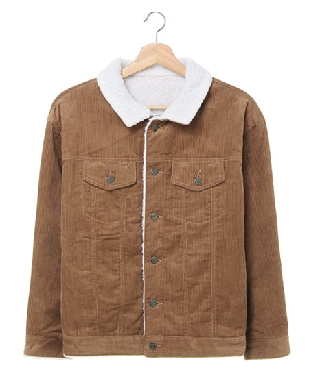 INGNI(イング) コーデュロイ裏ボアBIG Gジャン ﾓｶ