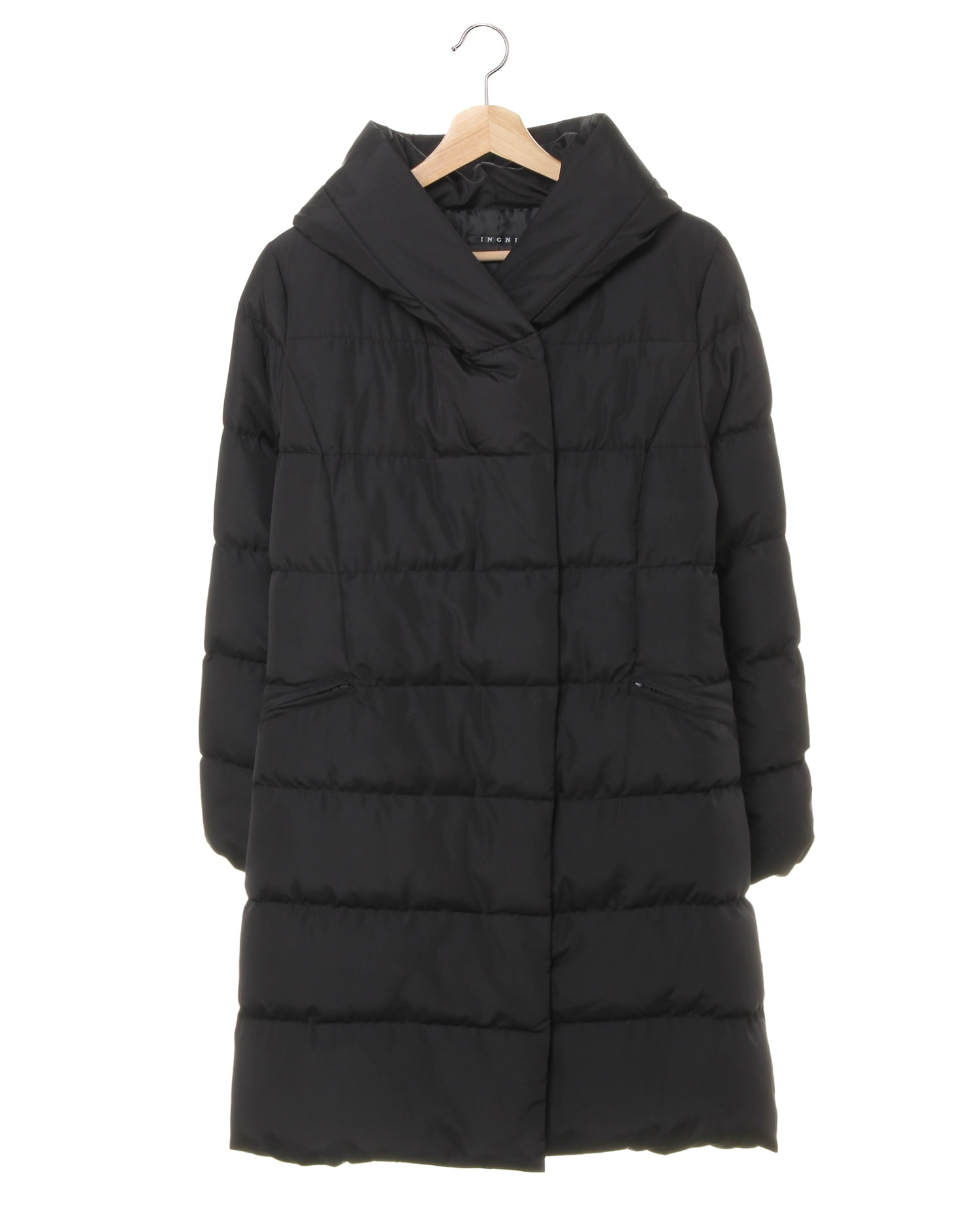 INGNI  ダウンコート INGNI ダウンコート ダウンジャケット ショート丈ファーフード付