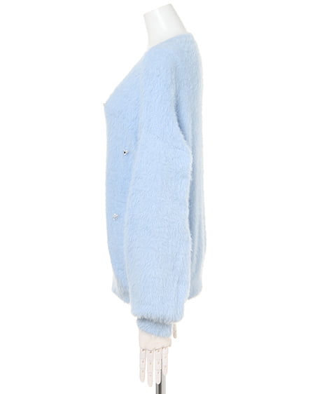 INGNI（イング） 装飾フェザーニット ｻｯｸｽ