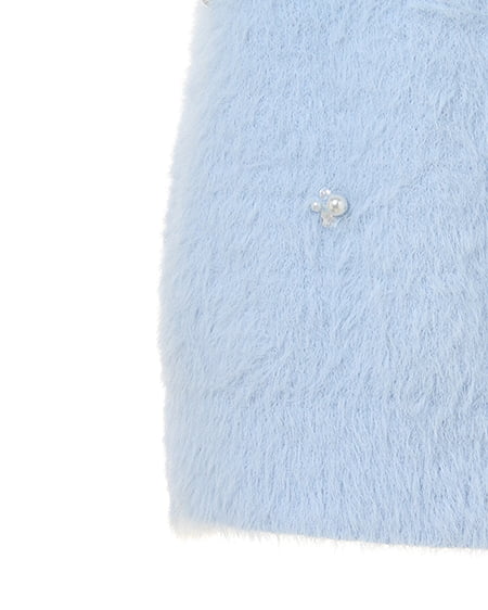 INGNI（イング） 装飾フェザーニット ｻｯｸｽ