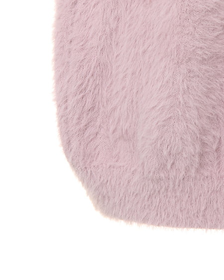 INGNI（イング） ショルダーシアーオフタートルニット ﾗﾍﾞﾝﾀﾞｰ/ﾋﾟﾝｸ