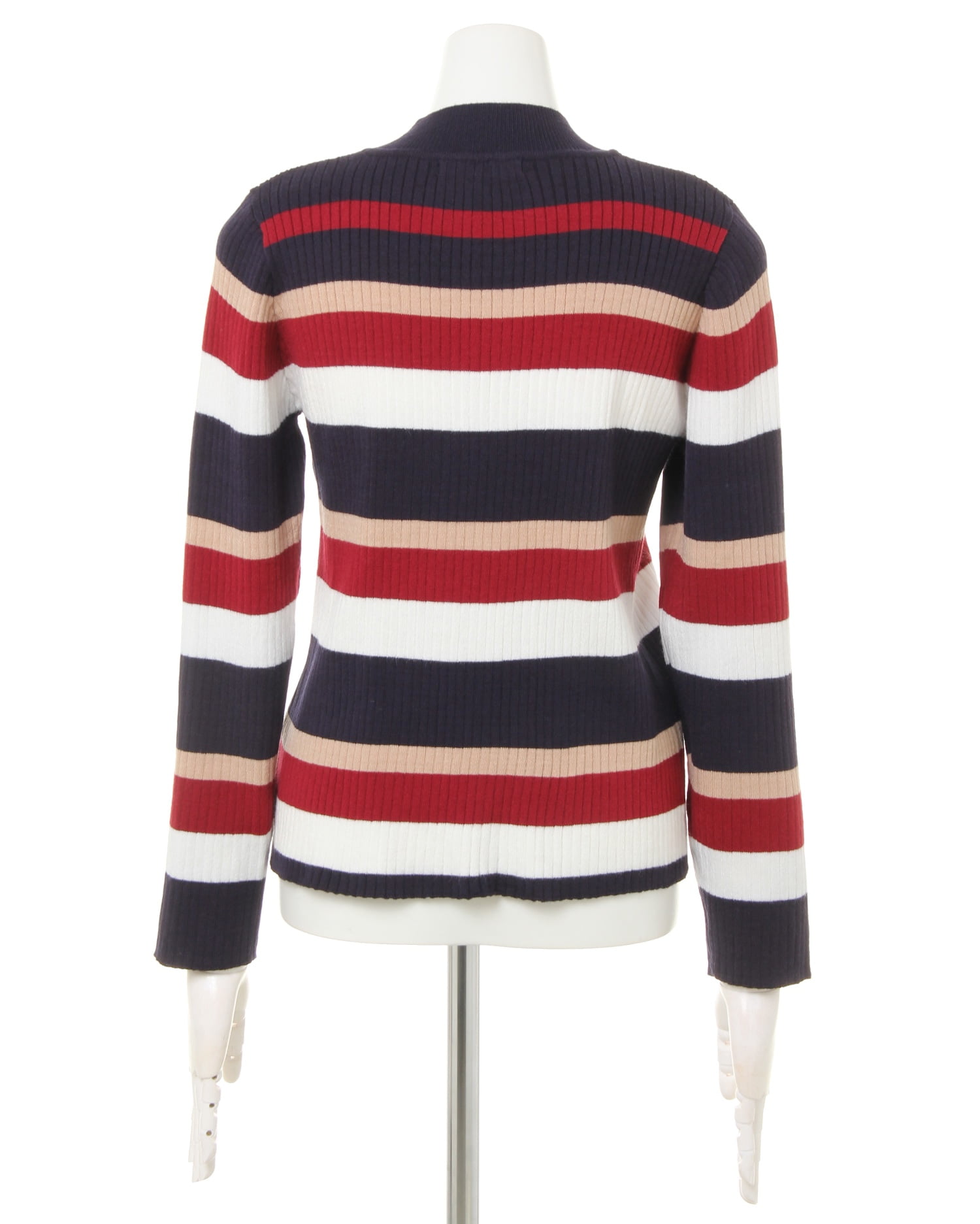 インポートトップス未使用品（448） SLY（スライ）の「MULTI BORDER KNIT TOPS マルチボーダー