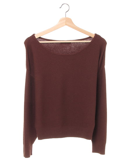 INGNI(イング) ドルマンニット ﾌﾞﾗｳﾝ