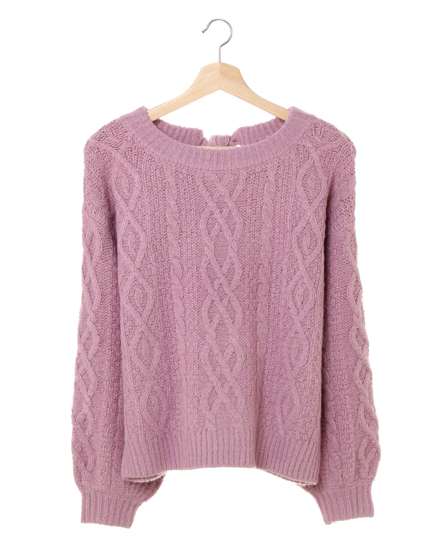 バックリボンケーブルニット｜INGNI(イング) 公式通販｜INGNI STORE