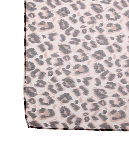 INGNI（イング） ヒョウ柄スカーフ／B ｵﾌﾎﾜｲﾄ