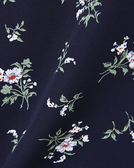 INGNI（イング） 花柄スクエアネック／ブラウス ｺﾝ