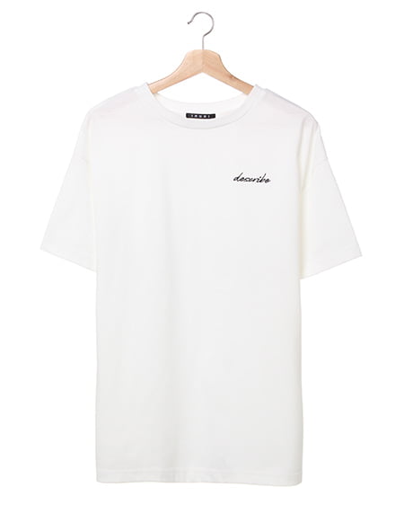 フォトバックロゴチュニックTシャツ