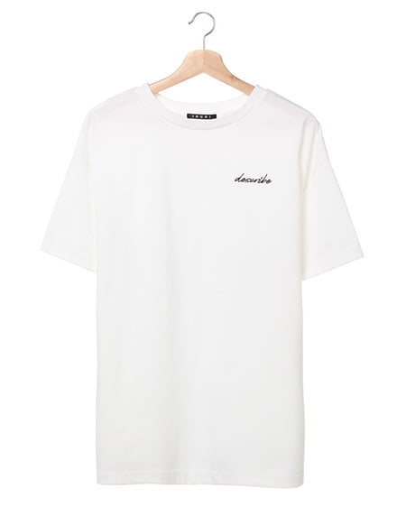 フォトバックロゴチュニックTシャツ