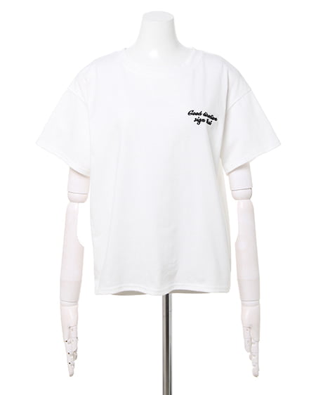 INGNI（イング） BACKレトロガール／Tシャツ ｵﾌﾎﾜｲﾄ