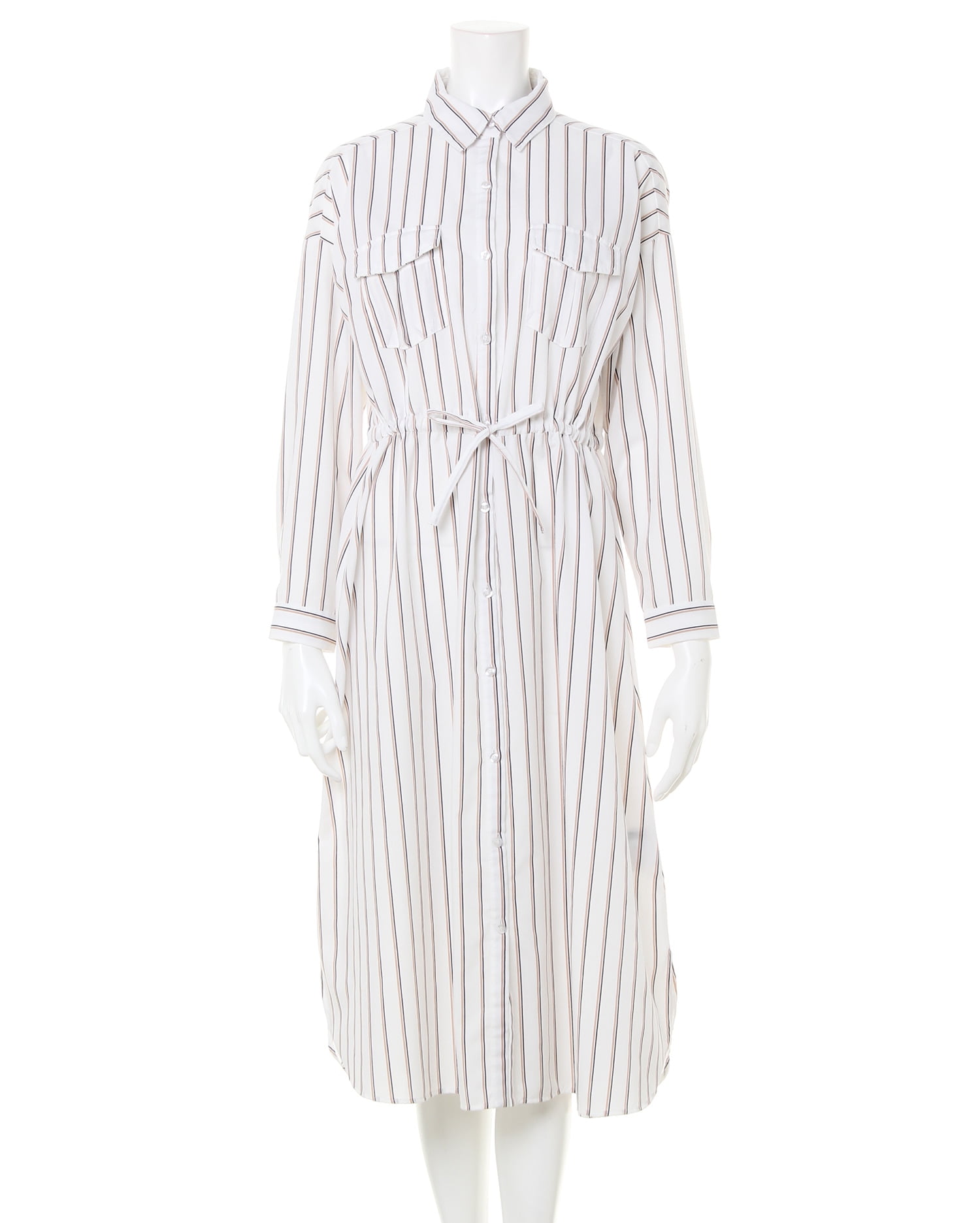 ストライプドロストシャツ／ワンピース｜INGNI(イング) 公式通販