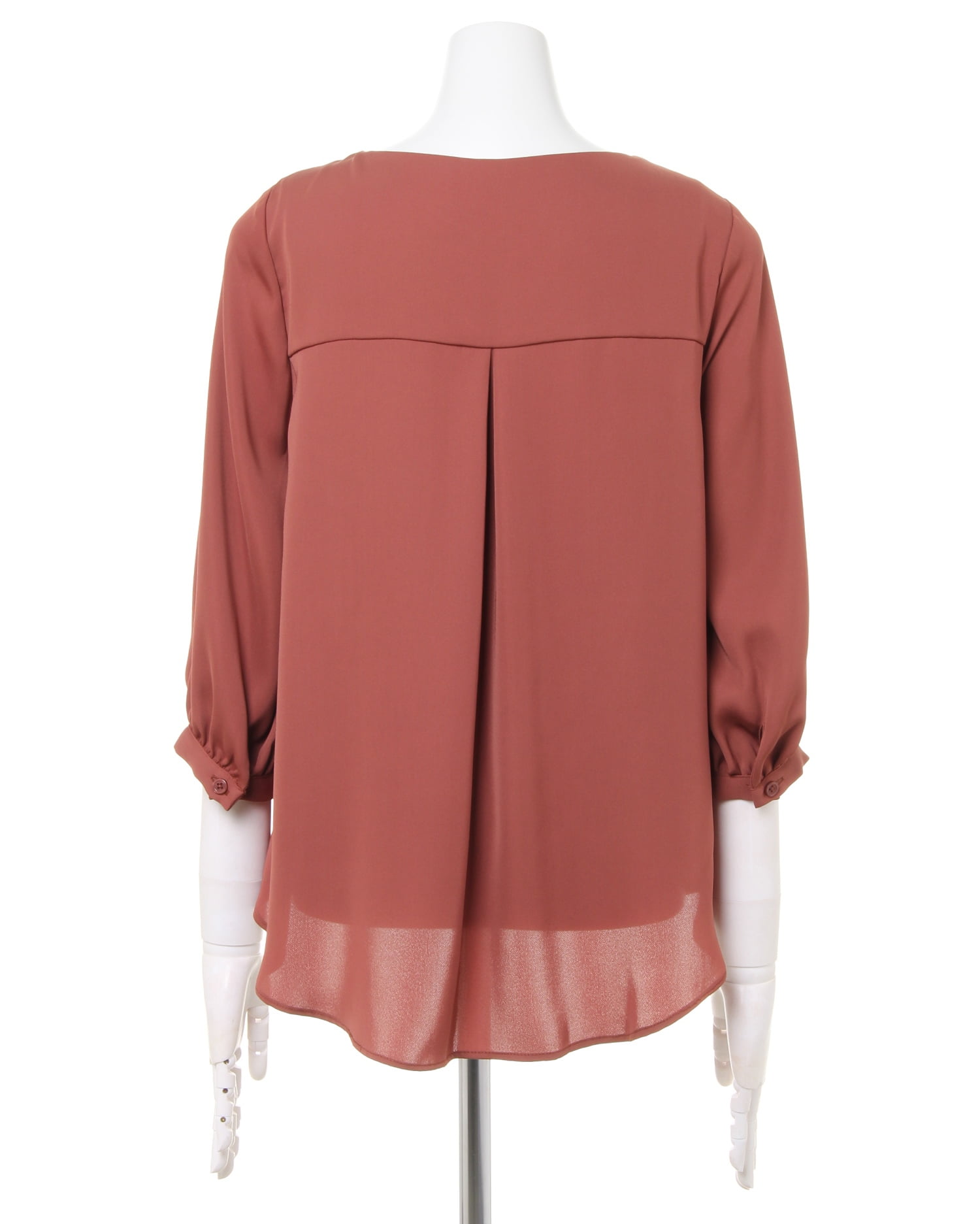 裾タックピン付トロミブラウス／7分袖｜INGNI(イング) 公式通販｜INGNI