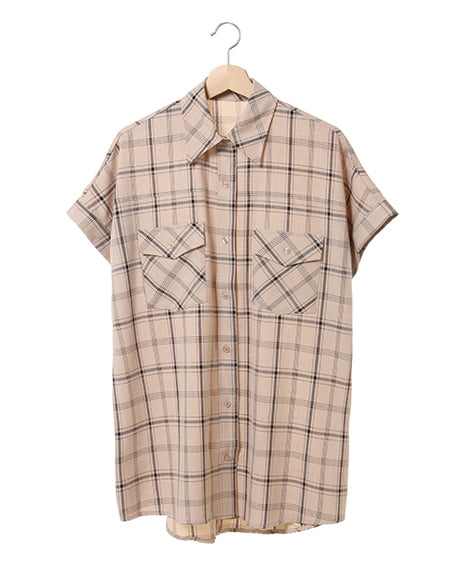 チェック柄CPO／シャツ